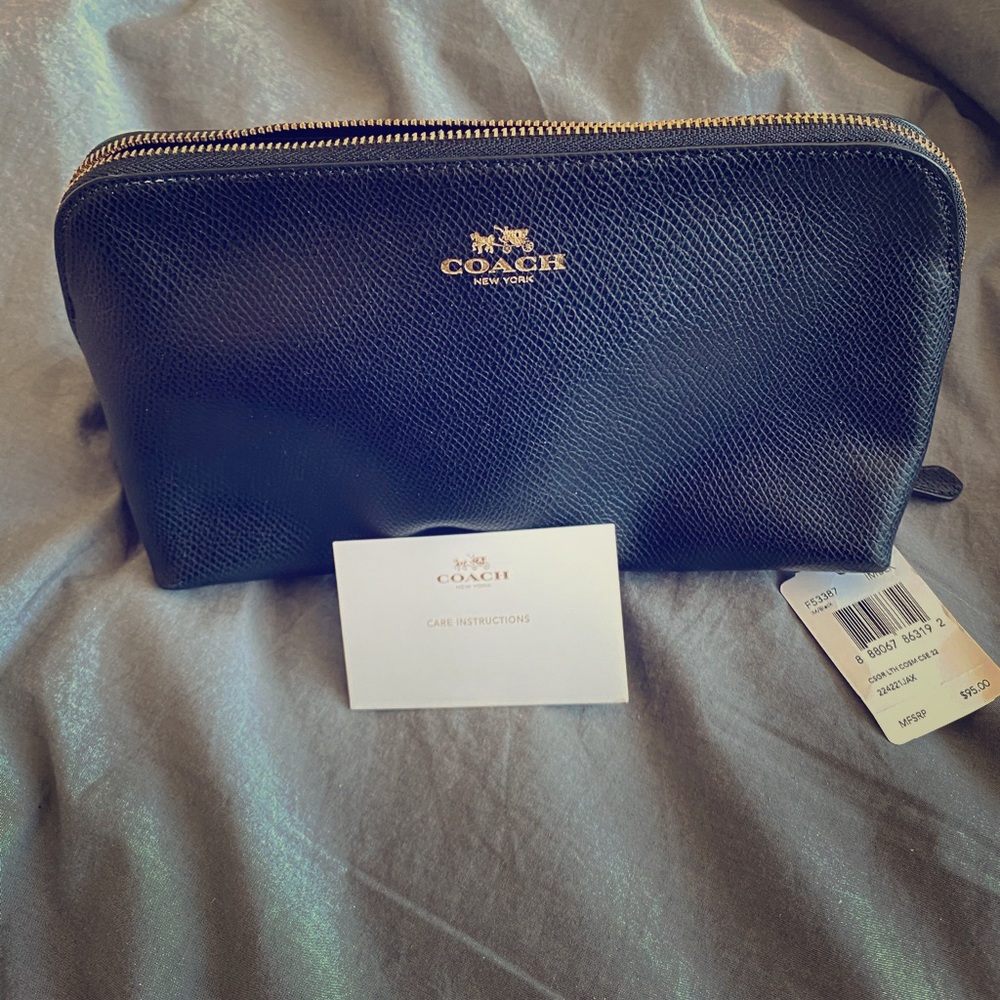 Coach cosmetic bag